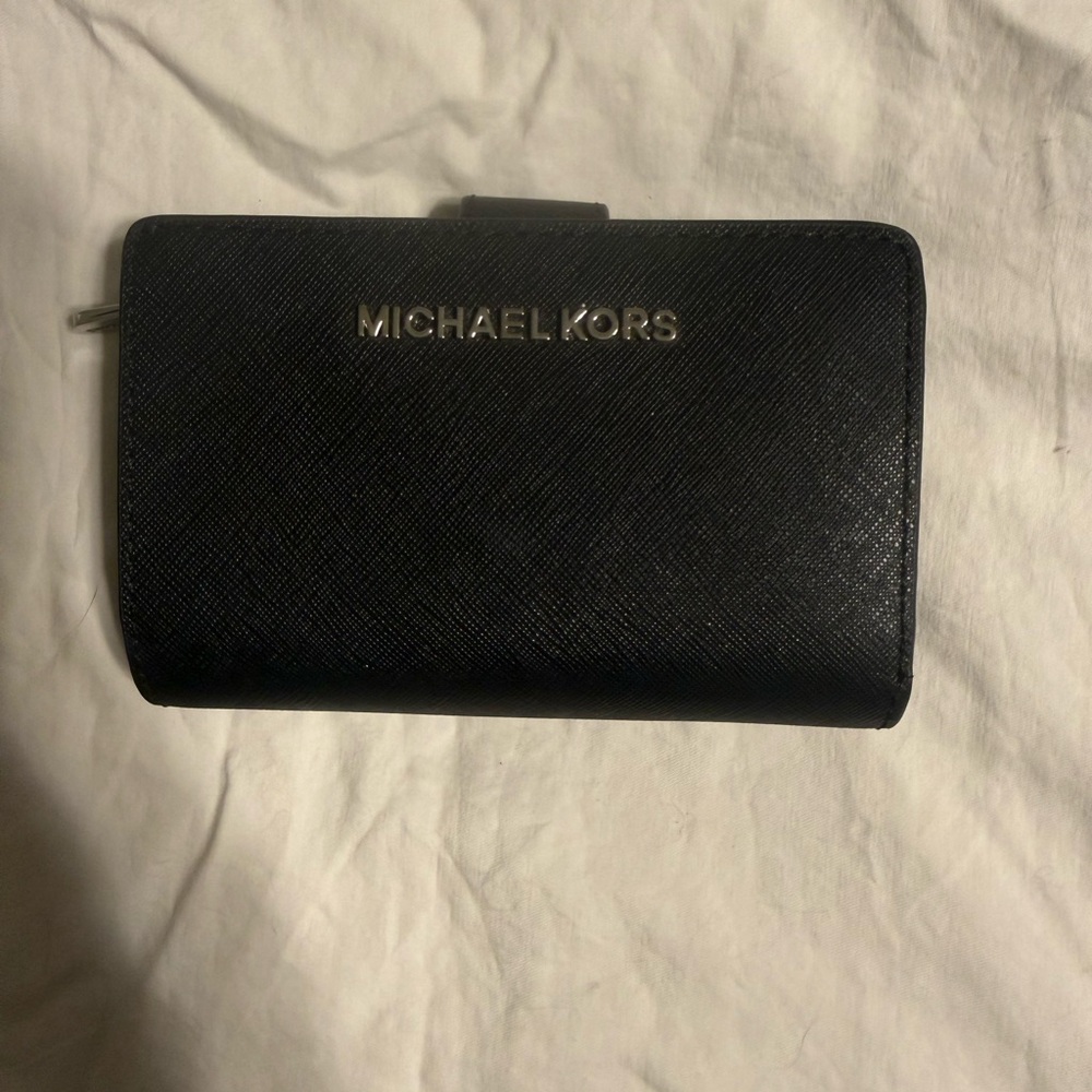 Michael Kors Black Leather Wallet